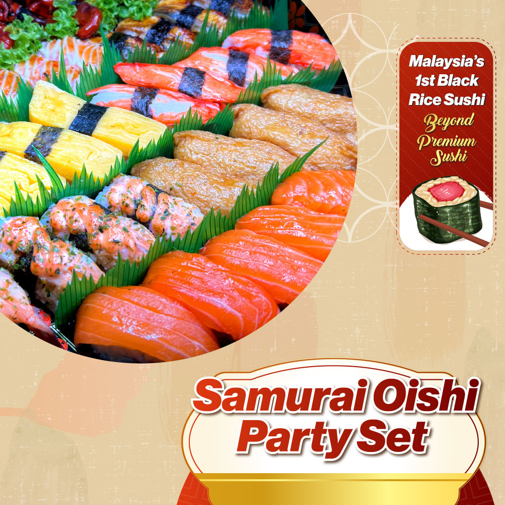 P3 Samurai Oishi Party Set