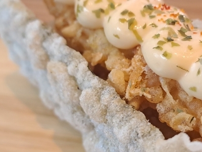 Tempura Salted Egg Taco